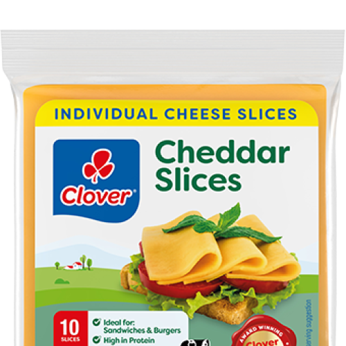  Clover Natural Pre-packed Portions Cheddar – 50g
