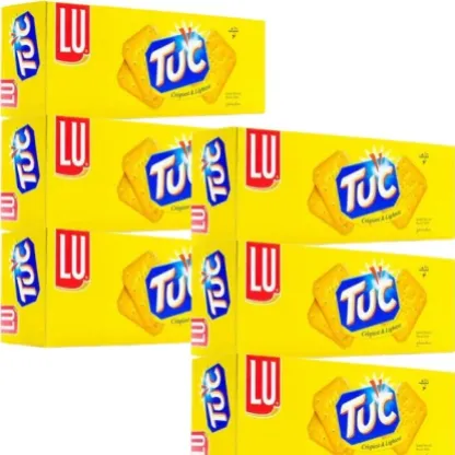 LU TUC Original Crackers Cookies  (100 g, Pack of 6)