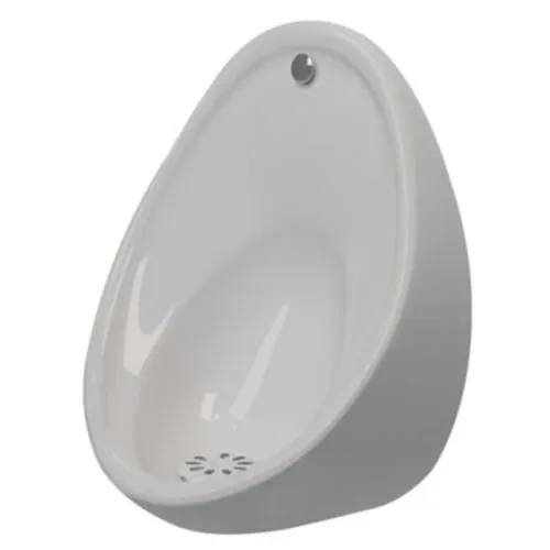 Urinal Wall-Hung Lecico BS 40 Includes Top Entry Spreader and Wall Brackets White
