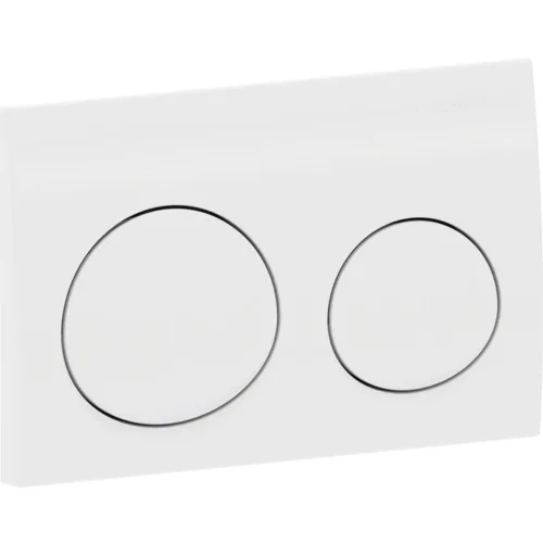 GEBERIT ALPHA 20 ACT PLT RND WH