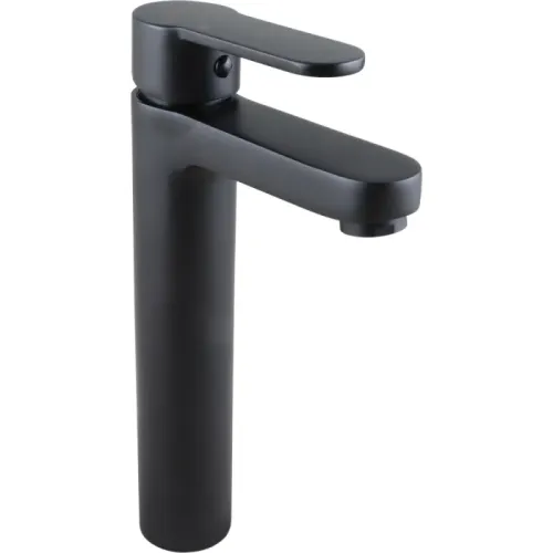 Icon Black Aquarius Raised Basin Mixer AQ2RBL