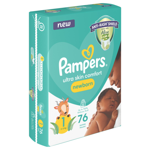 Pampers Active Baby Size 1 Vp - 76