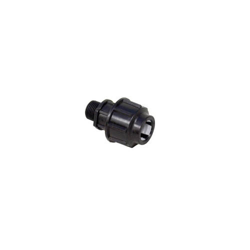 HDPE Coupler Male 20mmx3/4" Splashworks